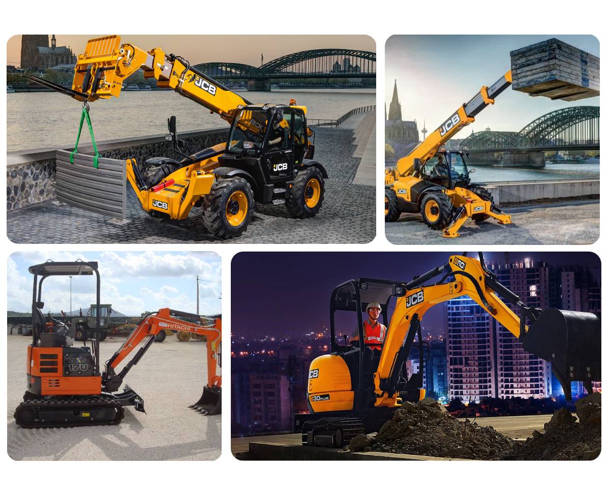 Mini Excavators Rental in Doha, Qatar - 3M International